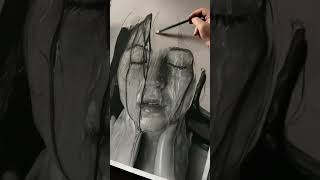 HYPERREALISTIC DRAWING - CHARCOAL