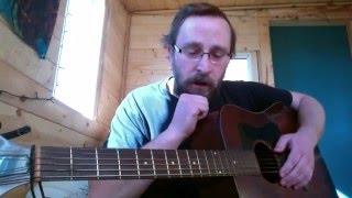 Left-handed upside-down guitar academy Lesson 1: open chords in G major