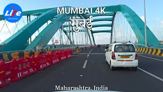 Mumbai Coastal Road - Scenic Evening Drive | Marine Drive to Bandra 4K HDR