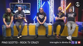 PINO SCOTTO 🔥 ROCK TV CRAZY 🤡 LIVE SU ROCK TV 🤘🏻📲 5 DICEMBRE 2022