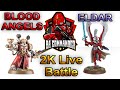 Battle Report - Blood Angels vs Eldar (2k Points)