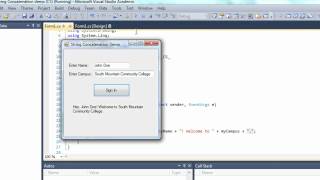 04D-C# String Concatenation (C#)