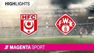 Hallescher FC - FC Würzburger Kickers | Spieltag 32, 18/19 | MAGENTA SPORT