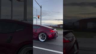 Nissan 370Z - Motordyne exhaust on 3PCE wheels