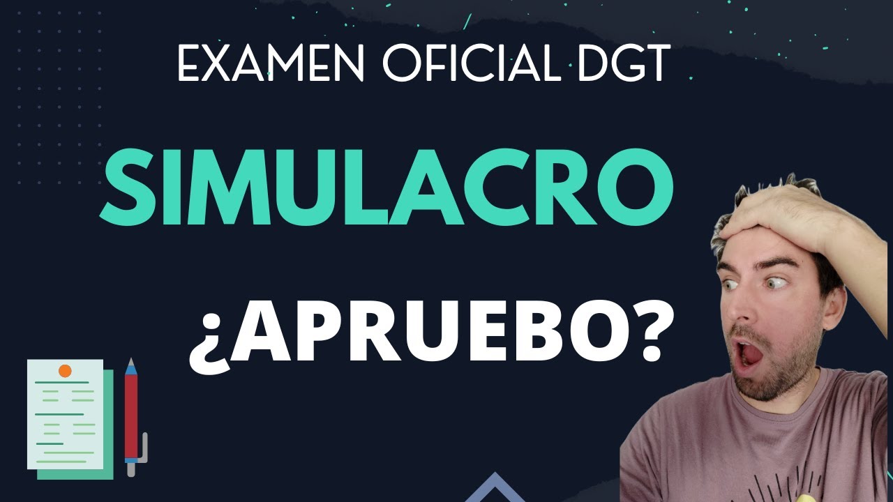 EXAMEN OFICIAL DGT 📝 | TEST DGT PERMISO B 2022 - YouTube