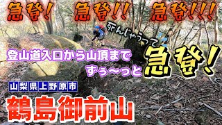 【死んじゃうって！未だかつてない急登の連続にノックアウト寸前の危機！！！】