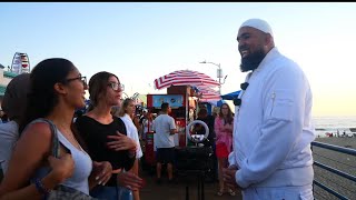 People of Los Angeles Interested In Islam || STREET DAWAH WITH \