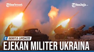 MILITER UKRAINA EJEK PASUKAN RUSIA SEMBARI TEMBAKAN ROKET HIMARS