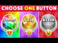 Choose One Button! Diamond, Gold or Silver 💎⭐🤍 Fox Quiz