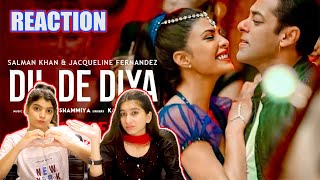 Dil De Diya  reaction - Radhe |Salman Khan, Jacqueline Fernandez |Himesh Reshammiya reaction