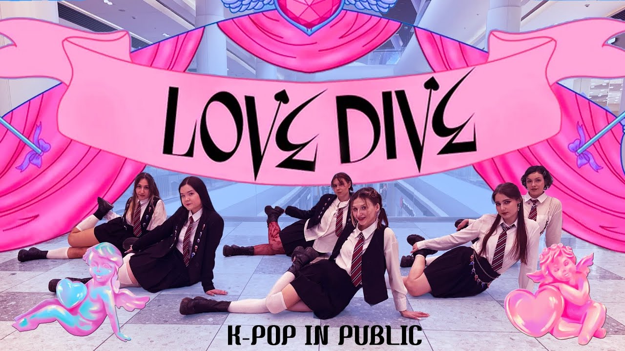 Kpop In Public One Take Ive Love Dive Youtube