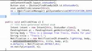 Android Application Development Tutorial 191 Notification Manager Methods YouTube