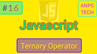 Ternary Operator in JavaScript | JavaScript Course in Bengali