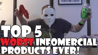 Top 5 WORST Infomercial products ever!