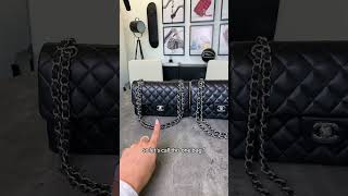 $10,000 vs $100 SUPER Fake Chanel bag #luxury #fashion #realvsfake #chanelbag