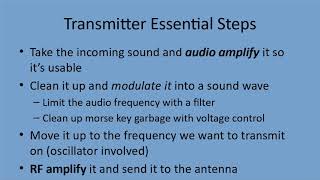 Lesson 8 for Ylab's Canadian Amateur Radio License Course