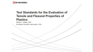 Test Standards for the Evaluation of Plastic Tensile and Flexural Properties ASTM D638 and ASTM D790