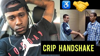 Crip Handshake Rip Loc C Loc