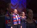 Murat Karahan & Sara Blanch sings Barcelona Anthem and president Joan Laporta watches #muratkarahan