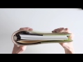 unboxing filofax the original a5 pear