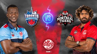TORONTO  NATIONALS VS Montreal Tigers | Highlights 2018 | GT20 Canada
