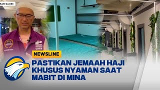 Persiapan Tenda Jemaah Haji Khusus dari Patuna di Mina