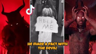 Creepy Videos I Found On Tiktok (PART 5) HE SOLD HIS SOUL TO THE DEVIL!