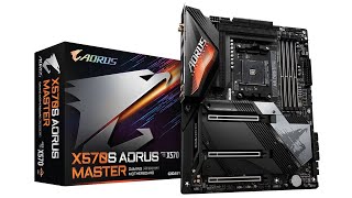 Aorus Master X570S استعراض لوحة