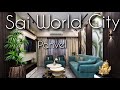 2BHK HOME INTERIORS AT SAI WORLD CITY PANVEL