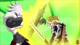 Xeno Trunks Vs Sealas (Original Time Patroller) | Super Dragon Ball Heroes: World Mission - Cutscene