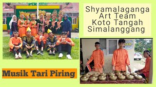 Talempong Minang| Musik Tari Piring Sanggar Seni Shyamalaganga Koto Tangah Simalanggang