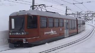 Swiss Trains - Matterhorn Gotthardbahn and Gornergratbahn Around Zermatt, February 2007