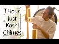 1 Hour of Koshi Chimes | Gentle Meditation Music | Fire, Earth, Wind, Water Chimes to Calm Anxiety