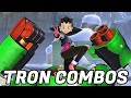 UMVC3 - TRON SOLO COMBOS!