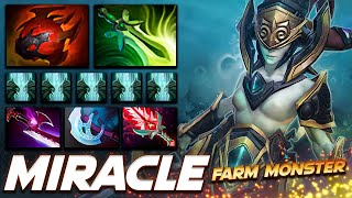 Miracle Naga Siren Farm Machine - Dota 2 Pro Gameplay [Watch \u0026 Learn]