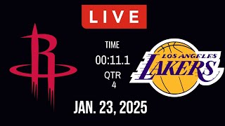 LIVE TODAY! LAKERS vs ROCKETS NBA REGULAR SEASON NBA 2K25 Full Gameplay JANUARY 23, 2025