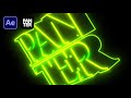 How to Make 3D Animated Neon Text in After Effects