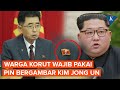 Penampakan Pin Bergambar Kim Jong Un, Wajib Dipakai Warga Korut di Atas Jantung