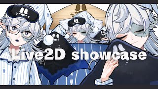 【Live2D showcase】魚釣汐生7着目衣装　パジャマ　【新衣装紹介】