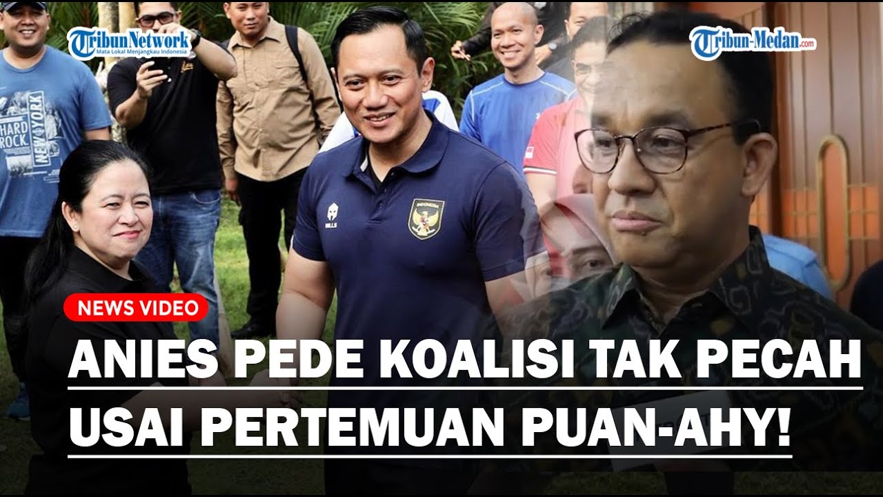 Raut Wajah Datar Anies Baswedan Tanggapi Pertemuan AHY Dan Puan, Yakin ...