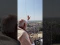 electrifying sea of supporters in bhilwara give pm modi a rockstar like welcome