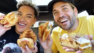 REGGIE AND UGH IT’S JOE TRY WORLD FAMOUS BAKERY ITEMS!!