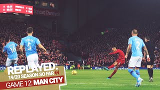 REPLAYED: Liverpool 3-1 Man City | Fabinho's screamer sets the Reds up for big A