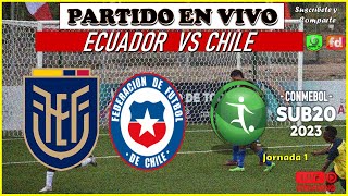 🔴 ECUADOR  1-1 CHILE 🎙 ECUADOR EMPATO CON LA ROJA en SUDAMERICANO SUB 20  🎙