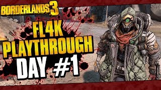 Borderlands 3 | FL4K Playthrough Funny Moments And Drops | Day #1