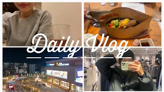 🎞️)Japan Daily Vlog🇯🇵年始の２日間🫥💜実家に帰る日🏠アウトレットで買い物🛍️🍚