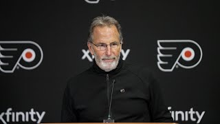 11/23 PHI vs. CHI Postgame: John Tortorella