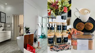 #VLOG: Clean with me | Homemaking | Grocery top-up | Spice Fill up | Cooking Girl Dinner + More …