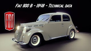 Fiat 1100 B - 1948