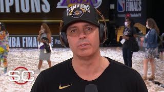 Lakers coach Frank Vogel calls winning NBA title the ‘greatest feeling in the world’ | SportsCenter